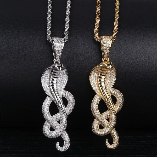 pendant necklaces cubic zirconia paved iced out bling snake animal pendants necklace for men hip hop rapper jewelry gold silver 328q
pendant necklaces cubic zirconia paved iced out bling snake animal pendants necklace for men hip hop rapper jewelry gold silver 328q