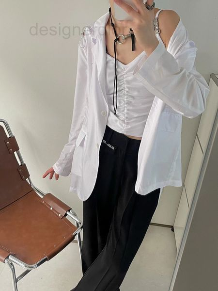 women's blouses & shirts designer 22 spring summer series p family sunscreen jacket polo collar design style fashionable casual versati, White
women's blouses & shirts designer 22 spring summer series p family sunscreen jacket polo collar design style fashionable casual versati, White