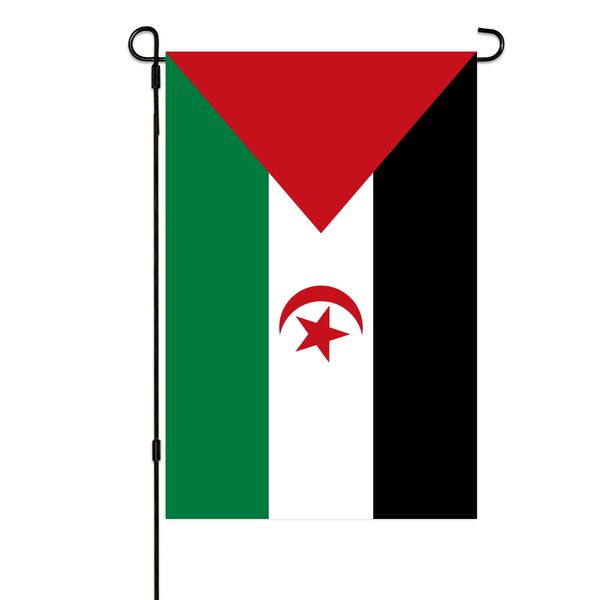 sahrawi arab democratic republic garden flags 30x45cm vertical double sided outdoor welcome banner for yard outdoor decor
sahrawi arab democratic republic garden flags 30x45cm vertical double sided outdoor welcome banner for yard outdoor decor