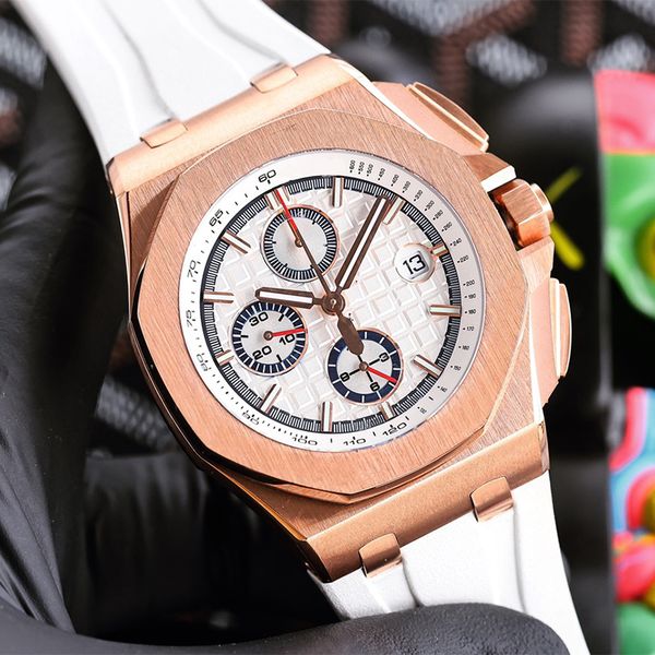 mens watches mechanical watch fashion wristwatch 44mm soft rubber strap sapphire waterproof orologio di lusso multiple colours wristwatches, Slivery;brown
mens watches mechanical watch fashion wristwatch 44mm soft rubber strap sapphire waterproof orologio di lusso multiple colours wristwatches, Slivery;brown