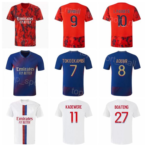 2022 2023 club lyon soccer jersey 9 dembele 7 toko ekambi 11 kadewere 10 paqueta 8 aouar 15 faivre football shirt kits navy blue red white c, Black;yellow
2022 2023 club lyon soccer jersey 9 dembele 7 toko ekambi 11 kadewere 10 paqueta 8 aouar 15 faivre football shirt kits navy blue red white c, Black;yellow