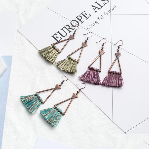 other vintage geometric triangle tassel drop earrings women ladies fashion jewelry summer bohemian charm ethnic earring d926s f deliv dhh35, Golden;silver
other vintage geometric triangle tassel drop earrings women ladies fashion jewelry summer bohemian charm ethnic earring d926s f deliv dhh35, Golden;silver