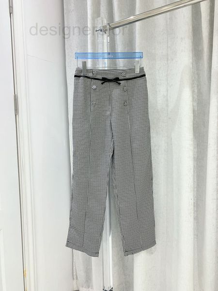 women's pants & capris designer spring and summer 2022 new double row button bow decorated high waist nine point thousand bird check tr, Black;white
women's pants & capris designer spring and summer 2022 new double row button bow decorated high waist nine point thousand bird check tr, Black;white