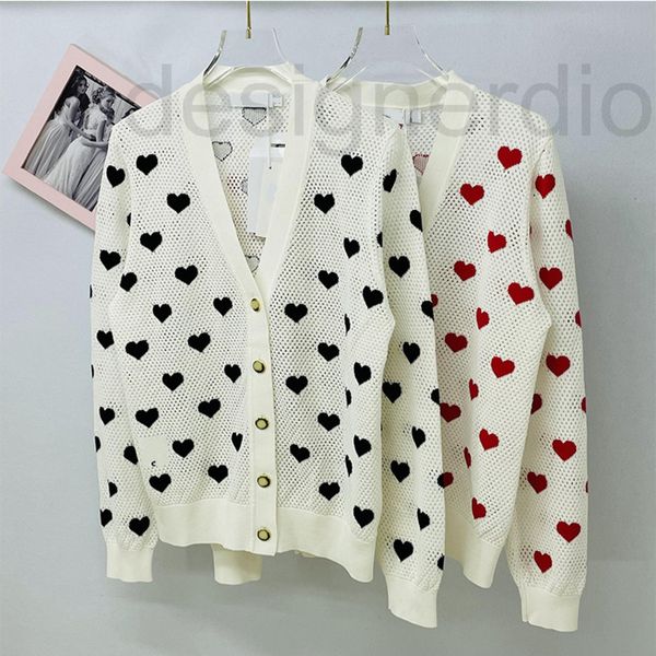 women's knits & tees designer spring and summer 2022 knitted contrast color love cardigan with hollow collar hook flower sweet princess, White
women's knits & tees designer spring and summer 2022 knitted contrast color love cardigan with hollow collar hook flower sweet princess, White