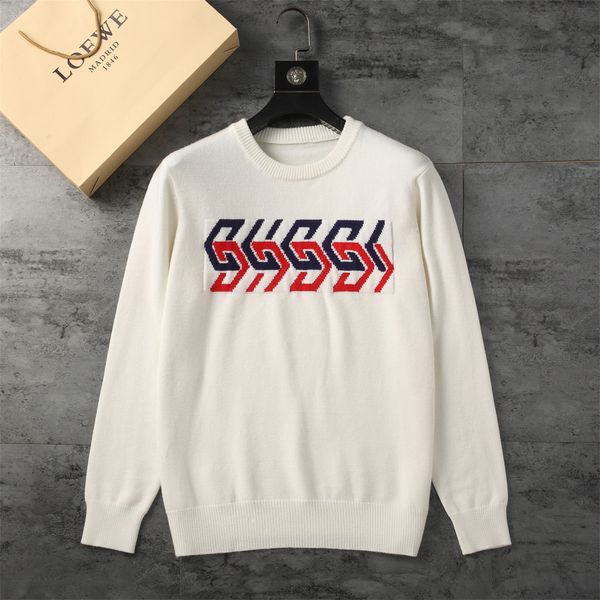 mens womens designers sweaters pullover men hoodie long sleeve sweater sweatshirt embroidery knitwear man clothing winter clothes tc05, White;black
mens womens designers sweaters pullover men hoodie long sleeve sweater sweatshirt embroidery knitwear man clothing winter clothes tc05, White;black