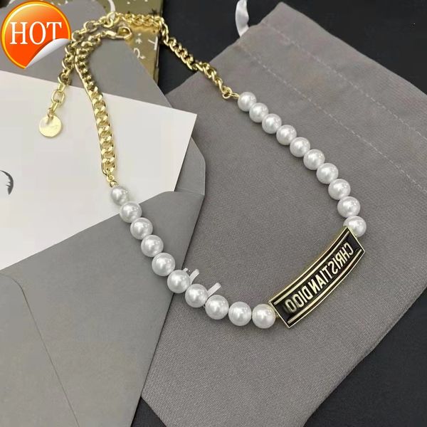 d family necklace new minority letter square brand pearl clavicle chain feminine temperament white same as baby factory direct sale, Black
d family necklace new minority letter square brand pearl clavicle chain feminine temperament white same as baby factory direct sale, Black