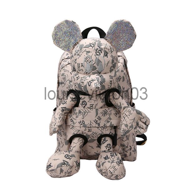 designer basketball school cute mouse nylon backpack mens womans tote shoulder handbag new fashion luxurious trend large capacity travel bag
designer basketball school cute mouse nylon backpack mens womans tote shoulder handbag new fashion luxurious trend large capacity travel bag