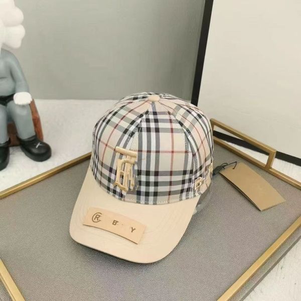 designer brand men's visor hat ladies casual retro plaid letter baseball cap embroidered hat, Blue;gray
designer brand men's visor hat ladies casual retro plaid letter baseball cap embroidered hat, Blue;gray