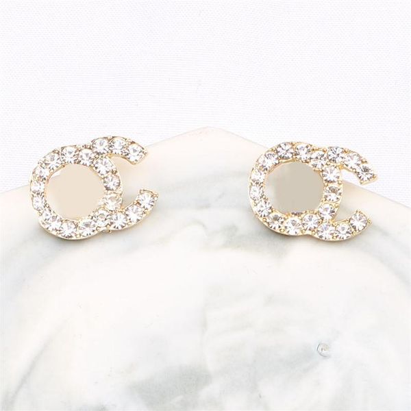 cute 18k gold plated luxury brand designers letters stud clip chain geometric famous women 925 silver crystal rhinestone pearl earring 338c, Golden;silver
cute 18k gold plated luxury brand designers letters stud clip chain geometric famous women 925 silver crystal rhinestone pearl earring 338c, Golden;silver