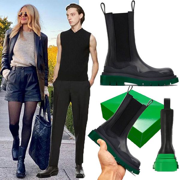 aaa women bottega black/green soles boots hipster luxury man tire leather chelsea booties men platform chunky shoes lady knight high-boots d
aaa women bottega black/green soles boots hipster luxury man tire leather chelsea booties men platform chunky shoes lady knight high-boots d