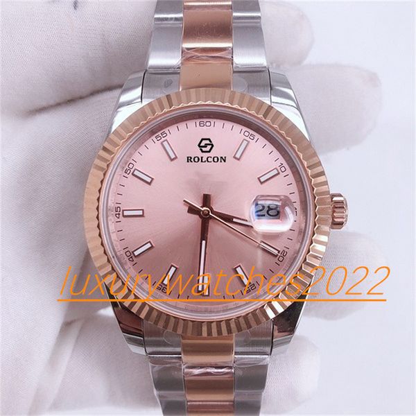 super factory mens watch datejust 36mm 41mm two tone 2813 movement automatic mechanical fine steel luminous wristwatch, Slivery;brown
super factory mens watch datejust 36mm 41mm two tone 2813 movement automatic mechanical fine steel luminous wristwatch, Slivery;brown