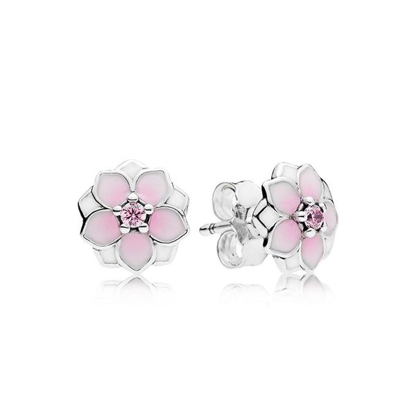 pink magnolia stud earrings original box for pandora 925 sterling silver women girls flowers earrings retail box sets325q, Golden;silver
pink magnolia stud earrings original box for pandora 925 sterling silver women girls flowers earrings retail box sets325q, Golden;silver