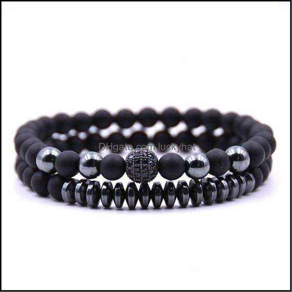 beaded strands two 6mm matte black agate micro-inlaid zircon bracelet for men and women couples from reiki healing gifts drop delive dhnpz
beaded strands two 6mm matte black agate micro-inlaid zircon bracelet for men and women couples from reiki healing gifts drop delive dhnpz