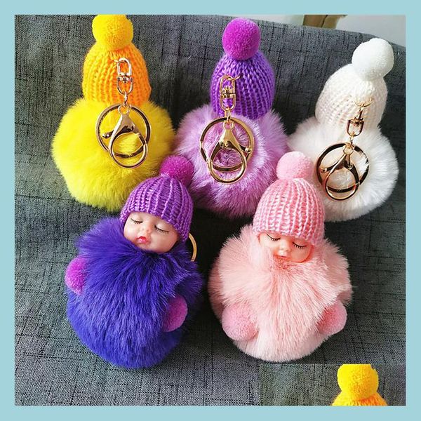 keychains faux fur plush keychains jewelry for girls cute slee baby doll keyring 16 styles women fluffy pompom keyfobs drop delivery dhsm5, Silver
keychains faux fur plush keychains jewelry for girls cute slee baby doll keyring 16 styles women fluffy pompom keyfobs drop delivery dhsm5, Silver