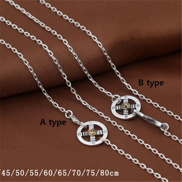 925 Sterling Silver Link Chain Eagle Necklaces Vintage Antique Punk Luxury Jewelry Accessories Gift For Men Women
925 Sterling Silver Link Chain Eagle Necklaces Vintage Antique Punk Luxury Jewelry Accessories Gift For Men Women