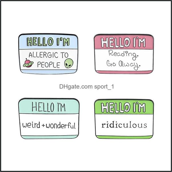 pins brooches 4 styles fun dialogue quote enamel pins custom humor brooches bag clothes lapel pin label badge cartoon jewelry sport1 dhcim, Gray
pins brooches 4 styles fun dialogue quote enamel pins custom humor brooches bag clothes lapel pin label badge cartoon jewelry sport1 dhcim, Gray