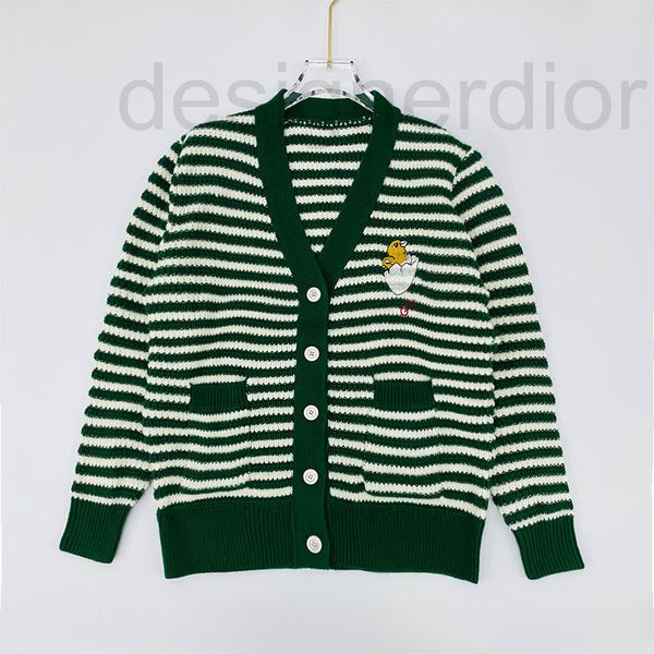 women's knits & tees designer g's new animal chicken embroidery loose v-neck casual contrast striped knitted cardigan women nny6, White
women's knits & tees designer g's new animal chicken embroidery loose v-neck casual contrast striped knitted cardigan women nny6, White
