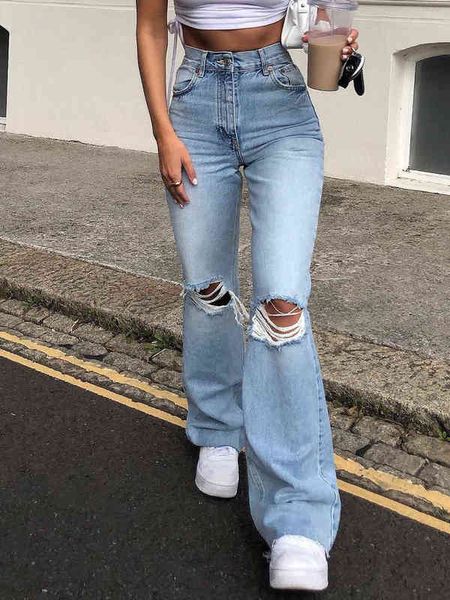 women's jeans summer women's fashion high waist jeans 2020 ladies wide-leg trousers ripped casual trousers denim flared pants wome, Blue
women's jeans summer women's fashion high waist jeans 2020 ladies wide-leg trousers ripped casual trousers denim flared pants wome, Blue
