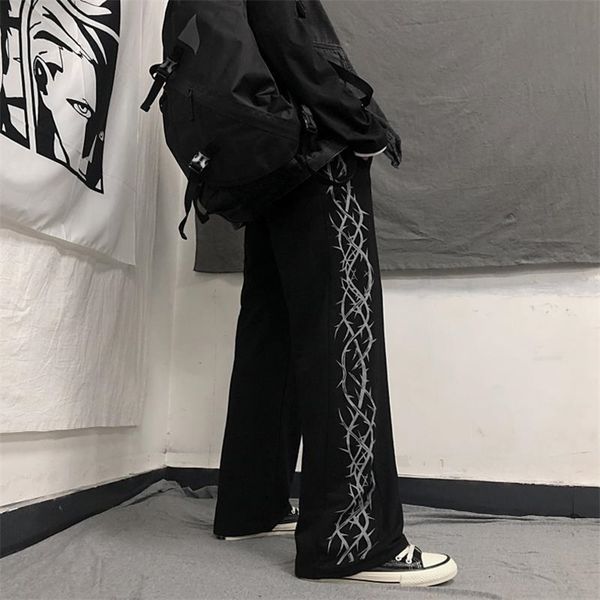 men's pants oversize wide japanese men harajuku streetwear casual trousers hip hop loose sport sweatpants skateboard 220907, Black
men's pants oversize wide japanese men harajuku streetwear casual trousers hip hop loose sport sweatpants skateboard 220907, Black