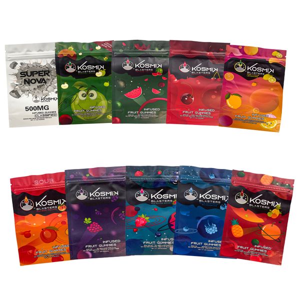 kosmik blasters gummies packing bags 500mg presealable mylar edibles infused gummy zipper package bag
kosmik blasters gummies packing bags 500mg presealable mylar edibles infused gummy zipper package bag