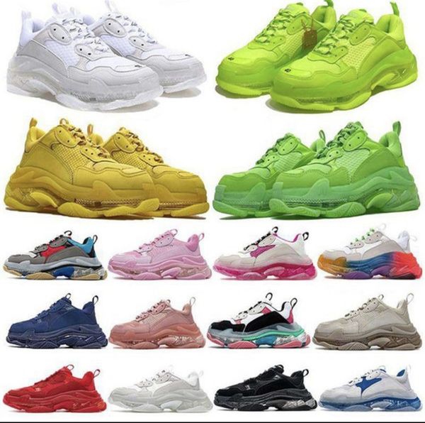 casual shoes triple s fashion men women clear sole platform casual shoes 36-44, Black
casual shoes triple s fashion men women clear sole platform casual shoes 36-44, Black