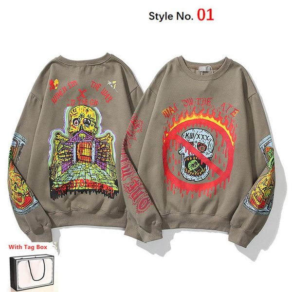 21 high-quality men's hoodies & sweatshirts casual trendy round neck print embroidered pullover sweaters for men and women2980, Black
21 high-quality men's hoodies & sweatshirts casual trendy round neck print embroidered pullover sweaters for men and women2980, Black