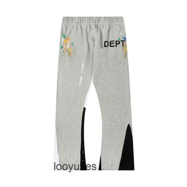 hoodies galleryes for street speckled dept patchwork drawstring pants pant men women high streetwear guards designer loose slightly flared c, Black
hoodies galleryes for street speckled dept patchwork drawstring pants pant men women high streetwear guards designer loose slightly flared c, Black