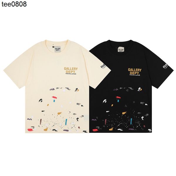 2022 gary dept designer tee summer fashion brand splash graffiti high street men's and women's loose casual short sleeve t-shirt, White;black
2022 gary dept designer tee summer fashion brand splash graffiti high street men's and women's loose casual short sleeve t-shirt, White;black