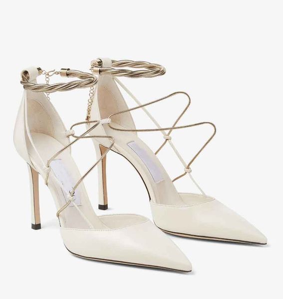 fashion summer olesia sandals shoes women gold chains pointed toe nappa leather black white oriana lady party dress wedding pumps
fashion summer olesia sandals shoes women gold chains pointed toe nappa leather black white oriana lady party dress wedding pumps