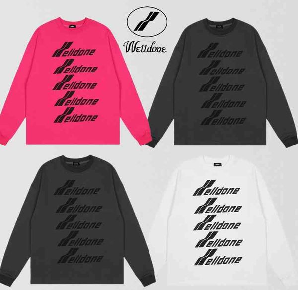 welldone designer hoodies man's t-shirt loose cauual sweater fashion sweatershirts funk bullet screen letter printed round neck loose s, Black
welldone designer hoodies man's t-shirt loose cauual sweater fashion sweatershirts funk bullet screen letter printed round neck loose s, Black