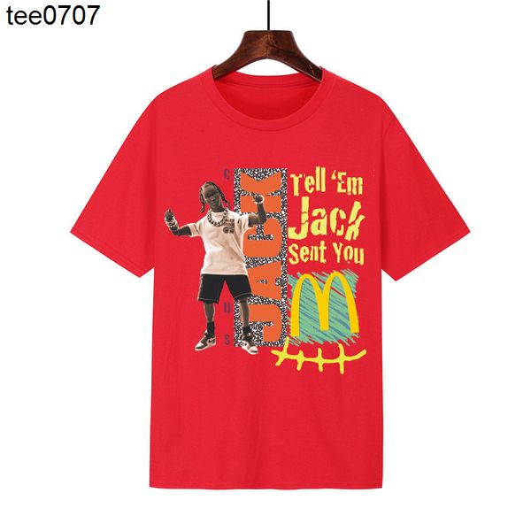 new summer mcdonald'smens designer t shir tee printed t-shirt round neck men's and women's short sleeve t-shirts, White;black
new summer mcdonald'smens designer t shir tee printed t-shirt round neck men's and women's short sleeve t-shirts, White;black