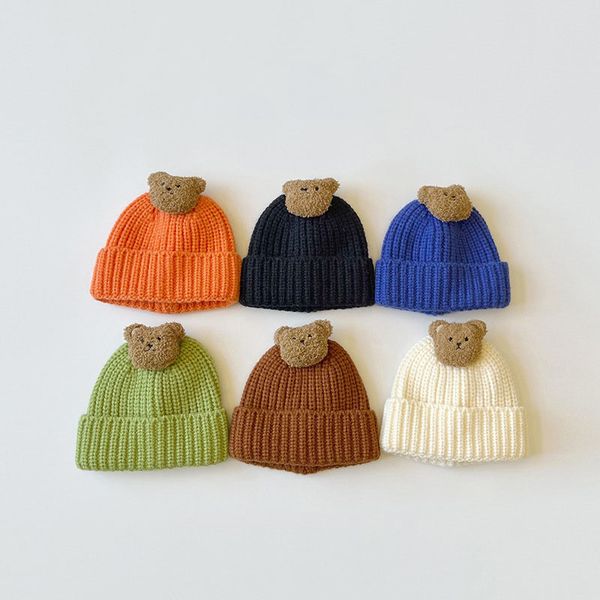 caps hats baby's hat winter boys knit hats cute and warm girls cartoon bear cap 220907, Yellow
caps hats baby's hat winter boys knit hats cute and warm girls cartoon bear cap 220907, Yellow