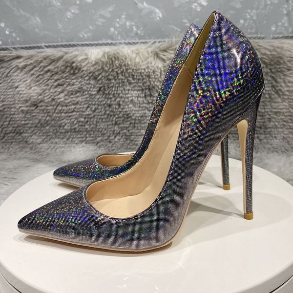 bling glitter shoes women red bottom high-heeled fashion patent pointy toe 80-120mm high heel wedding party shoes sparkly slip on thin stile, Black
bling glitter shoes women red bottom high-heeled fashion patent pointy toe 80-120mm high heel wedding party shoes sparkly slip on thin stile, Black