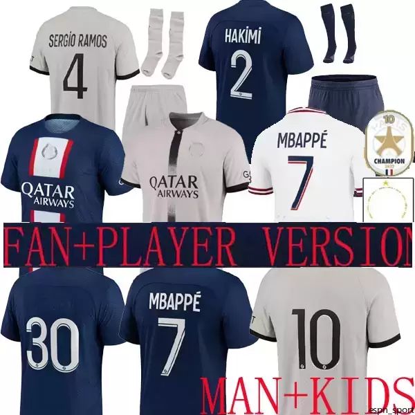 soccer 21 22 23 hakimi psgs sergio ramos maillot de foot soccer jersey special player version 10th title special 2022 mbappe shirt kids home, Black;yellow
soccer 21 22 23 hakimi psgs sergio ramos maillot de foot soccer jersey special player version 10th title special 2022 mbappe shirt kids home, Black;yellow