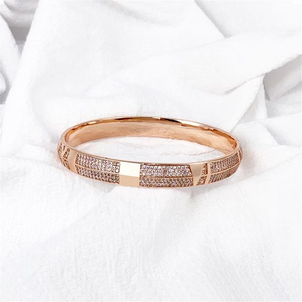 fashion classic personalized design bangle stainless steel zircon letters iced out 18k rose gold bracelet for women bohemian promi264s, Black
fashion classic personalized design bangle stainless steel zircon letters iced out 18k rose gold bracelet for women bohemian promi264s, Black