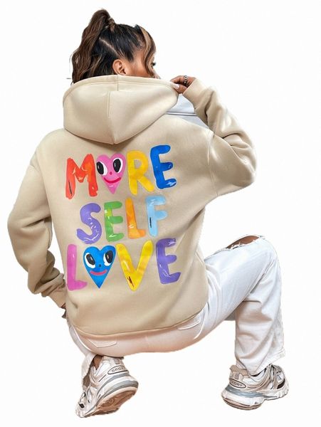women's hoodies & sweatshirts cartoon and slogan graphic kangaroo pocket drawstring thermal hoodie p6gs#, Black
women's hoodies & sweatshirts cartoon and slogan graphic kangaroo pocket drawstring thermal hoodie p6gs#, Black