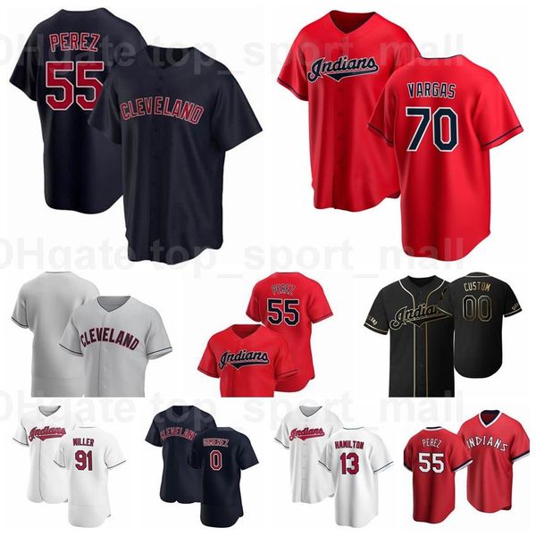 college wear new baseball 55 roberto perez jersey 70 carlos vargas 91 owen miller 13 billy hamilton 0 andres gimenez 28 ben gamel custom nam, Black
college wear new baseball 55 roberto perez jersey 70 carlos vargas 91 owen miller 13 billy hamilton 0 andres gimenez 28 ben gamel custom nam, Black