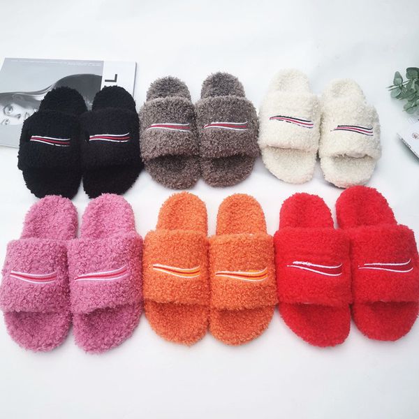 2022 designer womens wool slides slippers luxury designers winter fur fluffy furry warm letters classic sandals furry thick sole thermal sli, Black
2022 designer womens wool slides slippers luxury designers winter fur fluffy furry warm letters classic sandals furry thick sole thermal sli, Black