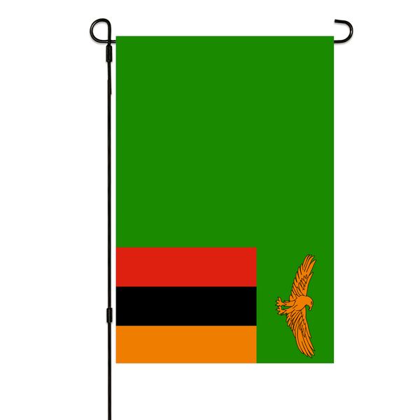 zambia garden flags 30x45cm vertical double sided outdoor welcome banner for yard outdoor decor
zambia garden flags 30x45cm vertical double sided outdoor welcome banner for yard outdoor decor