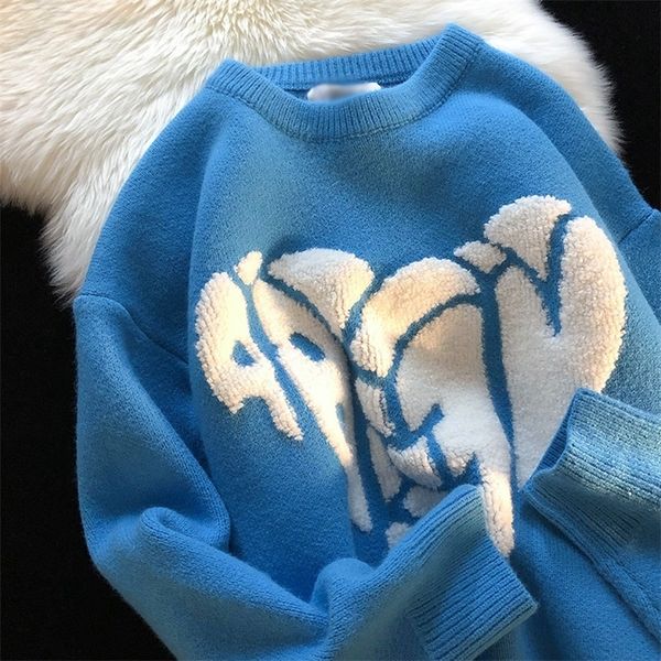 women s sweaters japanese vintage hit color love autumn winter o neck knitted harajuku sweater korean chic streetwear jumper femme 220906, White;black
women s sweaters japanese vintage hit color love autumn winter o neck knitted harajuku sweater korean chic streetwear jumper femme 220906, White;black