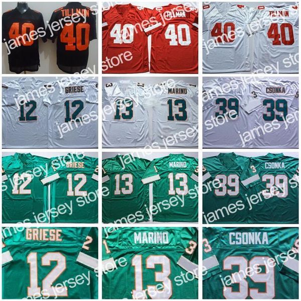 ncaa foobtall football jersey 40 pat tillman 12 bob griese 13 dan marino jersey 39 larry csonka black red white green men vintage stitched
ncaa foobtall football jersey 40 pat tillman 12 bob griese 13 dan marino jersey 39 larry csonka black red white green men vintage stitched