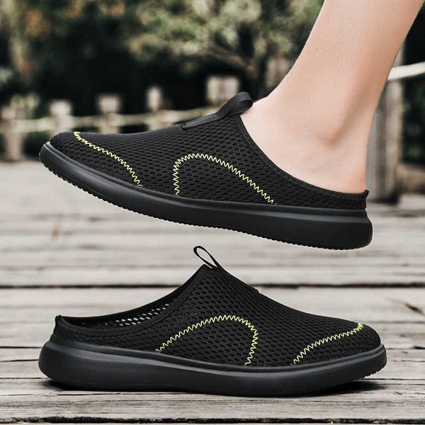 fashion men slippers soft indoor home slides male non slip summer outdoor beach sandals flip flops men shoes large size 39-48, Black
fashion men slippers soft indoor home slides male non slip summer outdoor beach sandals flip flops men shoes large size 39-48, Black
