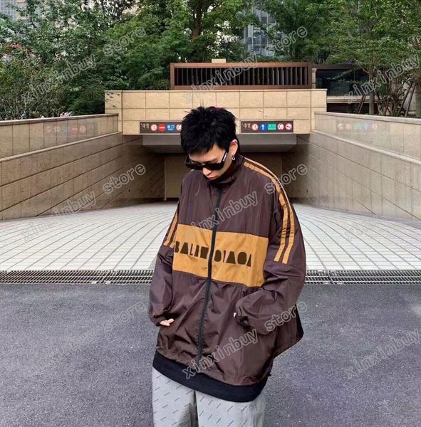 xinxinbuy men designer coats jacket paris wave printing panelled women oversize black yellow gray green xs-xl, Black;brown
xinxinbuy men designer coats jacket paris wave printing panelled women oversize black yellow gray green xs-xl, Black;brown