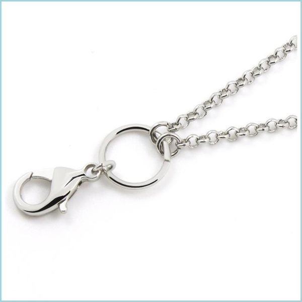 pendant necklaces wholesale-panpan 32 inches stainless steel rolo chain floating locket chains necklace chain1 829 r2 drop d vipjewel dhdym, Silver
pendant necklaces wholesale-panpan 32 inches stainless steel rolo chain floating locket chains necklace chain1 829 r2 drop d vipjewel dhdym, Silver