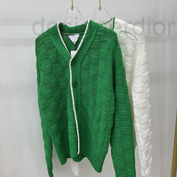 women's knits & tees designer autumn new v-neck single breasted long sleeve sweater square check loose lazy style niche design cardigan, White
women's knits & tees designer autumn new v-neck single breasted long sleeve sweater square check loose lazy style niche design cardigan, White
