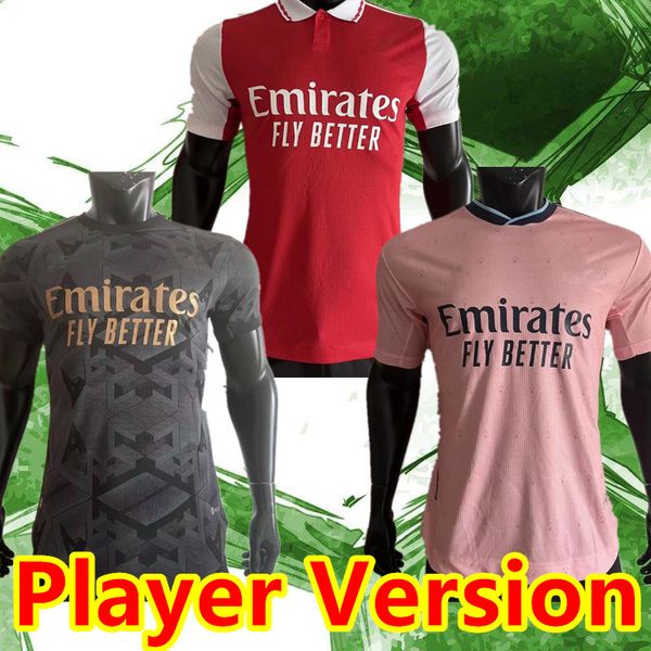 player version 22 23 soccer jersey saka g. jesus smith rowe gunners martinelli odegaard thomas nketiah tierney arsen 2022 2023 football shir, Black;yellow
player version 22 23 soccer jersey saka g. jesus smith rowe gunners martinelli odegaard thomas nketiah tierney arsen 2022 2023 football shir, Black;yellow