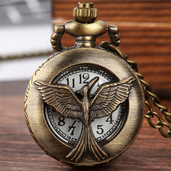 antique pocket watch hollow out bird half hunter design men women quartz analog watches with necklace sweater chain, Slivery;golden
antique pocket watch hollow out bird half hunter design men women quartz analog watches with necklace sweater chain, Slivery;golden