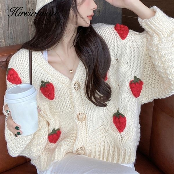 womens sweaters hirsionsan korean gentle pink knitted cardigan women autumn sweet cute embroidery sweater female loose simple vneck clothing, White;black
womens sweaters hirsionsan korean gentle pink knitted cardigan women autumn sweet cute embroidery sweater female loose simple vneck clothing, White;black