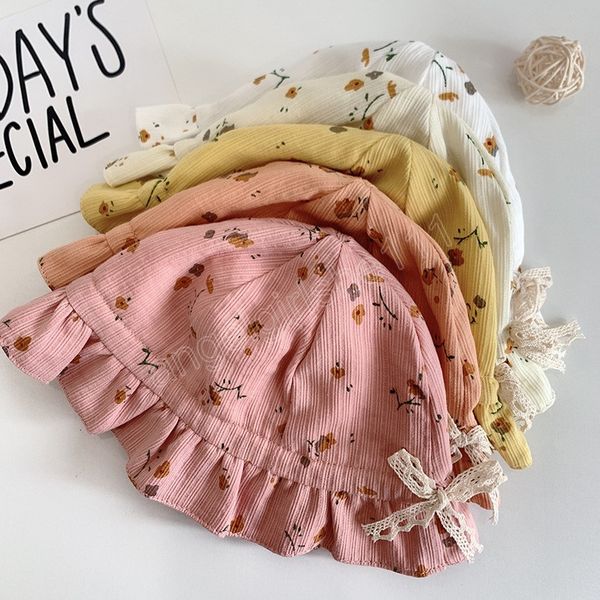 bowknot print flower baby hat summer breathable soft brim infant girl cap uv protection kid fisherman hats, Yellow
bowknot print flower baby hat summer breathable soft brim infant girl cap uv protection kid fisherman hats, Yellow