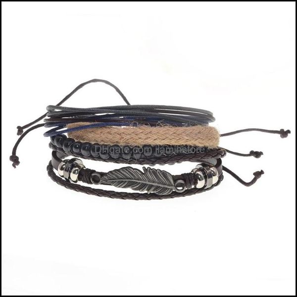 beaded strands 5pcs/set handmade beads rope woven men mtilayer charm leather bracelets for women homme fashion jewelry accessories l dhnhu, Black
beaded strands 5pcs/set handmade beads rope woven men mtilayer charm leather bracelets for women homme fashion jewelry accessories l dhnhu, Black